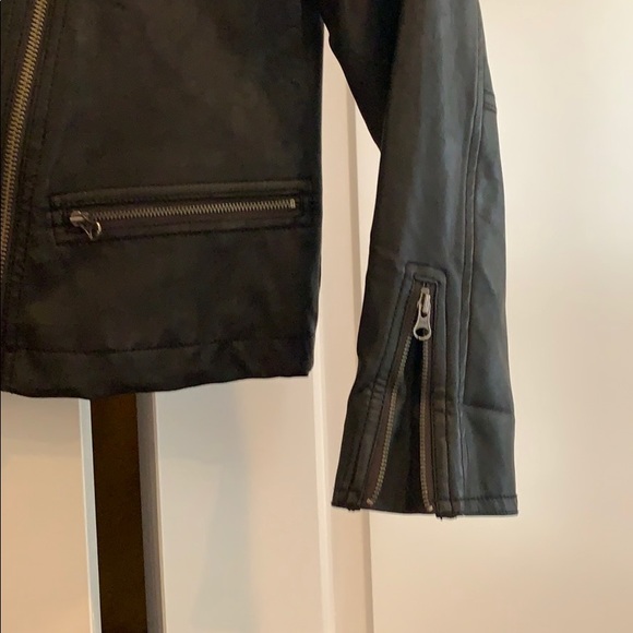 Gap Kids Leather style girls jacket - Picture 3 of 5